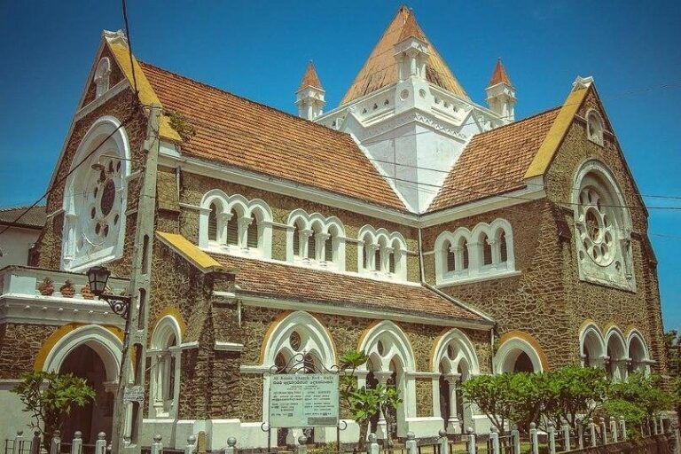All Saints' Church: A Gothic Landmark in Galle Fort