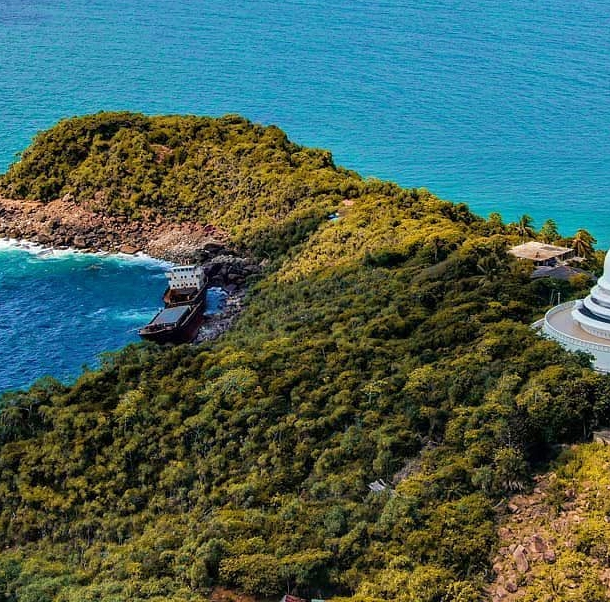 Exploring the Mythical Rumassala Hill: Nature Walks and Peace Pagoda Views